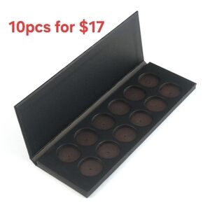 Empty Magnetic Plt#3  10pcs-12 Small Pans-No Mirror. Special price on big QTY
